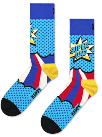 Happy Socks Geschenkbox SUPER DAD SOCKS GIFT SET 3-PACK XFAT08-4350 Mehrfarbig, Size:41-46