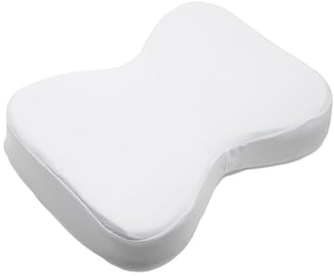 M line | Athletic Pillow | 2X Kissenbezug - Hochwertige Baumwolle Elastisch Kopfkissenbezug - Weiß - 50 x 36 cm