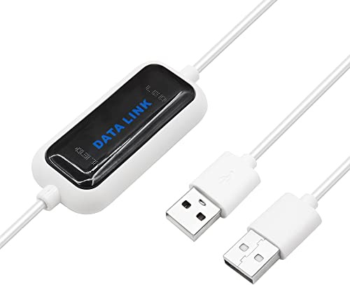 YACSEJAO Hochgeschwindigkeits USB 2.0 Datenübertragungskabel PC zu PC - Synchronisationsverbindung für Windows 2000/XP/Vista/7/8/10