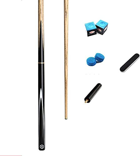 RYGHTTYT Billard Queue Tasche Pool Queues, 57 Zoll 18Oz Personalisierte Ash Snooker Queue 3/4 Joint Billard Rod mit Queue Etui,11,5 mm(Color:#1;Size:10Mm)