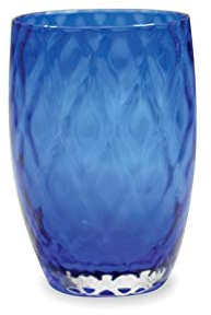 Zafferano Losanghe Set 6 Bicchieri Bicchiere Blu