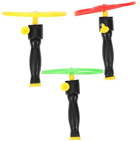 OATIPHO 3 Ensembles Disques Volants à Rotation Soucoupes Volantes Jouets pour Garçon Fille Lot Amusant à Intérieur Extérieur Développement des Capacités Motrices