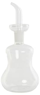 DKD Home Decor Huilier Transparent en Verre Borosilicate 250 ML 8 x 8 x 19 cm