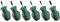 Bosch Set de 6 tournevis courts (pour endroits restreints PH/PZ/TX/Plat acier S2 couple élevé embout magnétique)