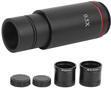 Microscope Phone Adapter, 0.5X Times C Mount Microscope Camera Adapter for CCD Interface Shrink Lens
