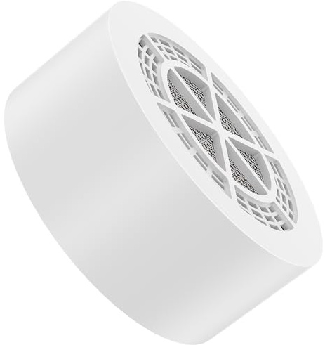 MoKo Filtro de Cabezal para Ducha, Cartucho de 8 Etapas para Purificadores de Agua de Bañera Estándar, Elemento Filtro de Grifo Elimina Contaminantes para Piel, Cabello y Uñas más Suaves, 1 Paquete