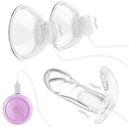 Masseur vibrant pour tétons, seins, clitoris et point G, modes de vibration multiples, sextoy pour adultes, idéal pour les couples, pince à tétons