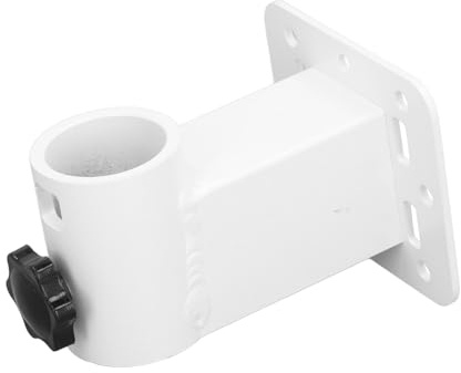 Jeffergarden pour Support Mural Court, Alliage d'aluminium, Installation Facile, stabilité Améliorée, Compatible avec l'antenne Disque Rectangulaire V2 pour Une Utilisation en Extérieur
