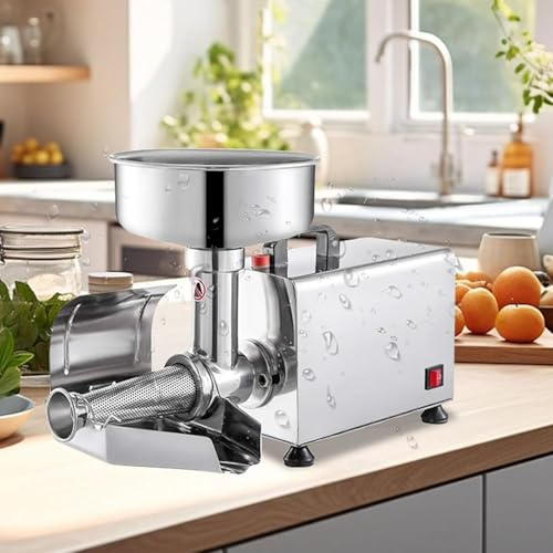 Colino elettrico per pomodoro, 450 W, per salsa di pomodoro, fragola, mirtillo, 160 kg/h