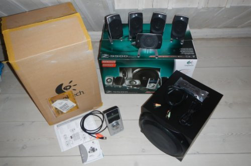 Logitech Z5500 Digital PC Multimedia Home Theatre Speaker System - 505 Watt (Total)