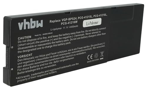 vhbw Akku kompatibel mit Sony Vaio SVS15126PW/B | SVS15126PW, SVS15128CC Notebook (4400 mAh, 11,1 V, Li-Ion) - Infochip