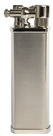 Tsubota Pearl Bolbo Japanisches Premium Pfeifenfeuerzeug Silber satiniert