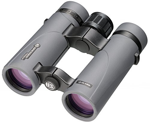 Bresser Fernglas Pirsch 10x34 mit Dielectric Vergütung für hohen Kontrast, leistungsstarken ED-Glas Prismen, Phase-Coating, Argongas-Füllung und wasserdichtem Gehäuse