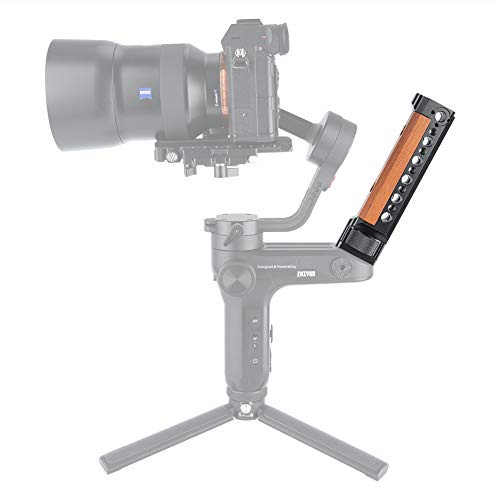 NICEYRIG Kameragriff Handgriff für Zhi yun WEEBILL LAB für Zhi yun WEEBILL LAB Gimbal konzipiert mit 1/4-Zoll-20, 3/8-Zoll-16 und AR ri 3/8-Zoll-Loch