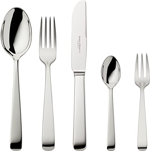 Robbe & Berking Alta 5 pzas. Cubiertos de menú (Plata de Ley 925)