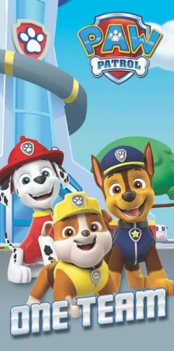 Jerry Fabrics Paw Patrol Strandtuch Badetuch 70cm x 140cm