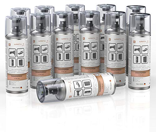 AUPROTEC Dickschichtfüller AUPROFILL 1K Filler Grundierung für Autolack Primer Spray grau 12x 400ml