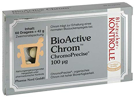 Bioactive Chrom Chromoprecise 100 [my]g Dragees 60 stk