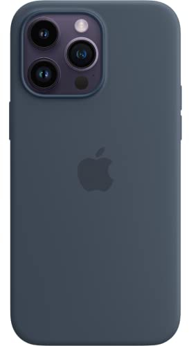 Apple Funda de Silicona con MagSafe para el iPhone 14 Pro MAX - Azul tempestad ​​​​​​​