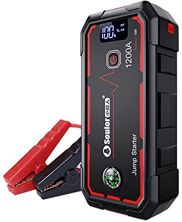 2000A Peak Jump Starter 79800mAh Power Bank Portatile di Emergenza Booster Auto Batteria Jumper Cavi Kit per Auto Camion Moto Barca SUV