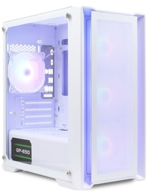 BEDROCK i7 Beginner Gaming PC: GTX 1050 Ti 4GB / i7 4770 3GHz / 16GB Memory / 240GB SSD + 1TB HDD / 600mbps Wi-Fi/GameMax Diamond Case/Windows 11