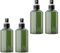 BPZXL 4 Piezas 150ml Verde Recargable Botellas de Spray de Niebla Fina Botella de Spray Vacías Plástico, Para Cabello Plantas Flores Peluqueria Cosméticos
