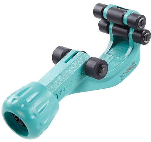 Sharp-tec 4-32mm Pipe Cutter, Adjustable Tube Cutting Tool with Aluminium Alloy Body, Heavy-Duty Copper Pipe Cutter for Plumbing & DIY