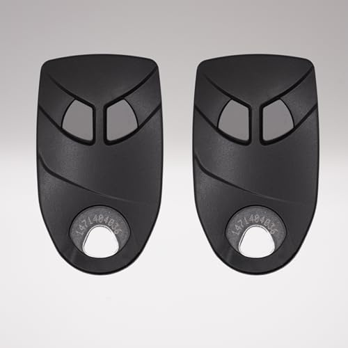INTRATONE - Lot de 2 télécommandes 2 canaux - Référence 09-0101 + 1 porte-clés DOMOBIP offert - ATTENTION : Cette télécommande n'est pas programmable par des particuliers.
