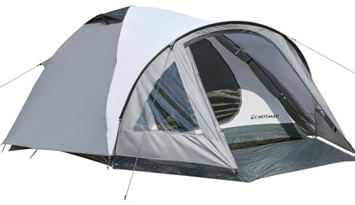 EchoSmile Camping Tent for 2-3 Person, Waterproof Dome Tent with Vestibule, Ultralight Easy Setup for Outdoor Camping, 3 Season