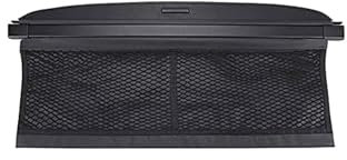 KRTHNI Einziehbar Kofferraumabdeckung Cargo Cover Rollo, für Smart Fortwo 451 2009-2014, Schutz Der Privatsphäre Abdeckung Hutablage, Auto ZubehöR