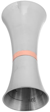 DINHEAROM Misurino Cocktail Acciaio Inossidabile Jigger Doppio per Misurazioni Accurate di Alcool e Bevande Elegante Design Ergonomico per Bar e Feste