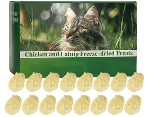Katzengras Leckerlis - 16X Kauspielzeug Zur Zahnungshilfe | Katzenkauspielzeug Einzelverpackt Genießbare Tierbedarf Für Zuhause & Reise