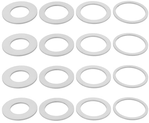Briny River 16pcs Anelli Riduttori Da 30 mm A 25,4 22,2 20 16 mm Adattatori Per Lame Di Sega In Acciaio Inossidabile