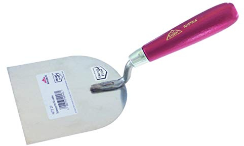 Stubai 427218 Spatule de plâtriers, Argent/rouge, 80 mm
