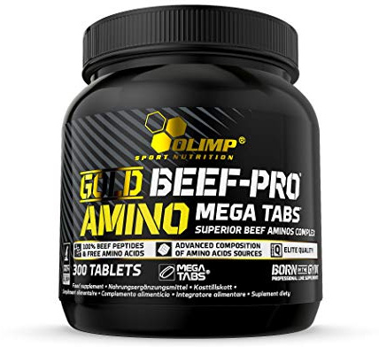 Olimp Sport Nutrition Cápsulas de Aminoácidos Gold Beef-Pro Amino Mega - 300 unidades