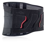 DJO – Bolso ortopédico lumbar Donjoy Porostrap, talla L, cintura 98 – 116 cm, altura 21 cm, cód. 82-0227-4