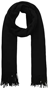 PIECES Damen Pcjira Scarf Noos Schal, Schwarz, Einheitsgröße