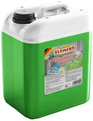 Allzweckreiniger Apfel I 5 Liter I Konzentrat I Bodenreiniger I Universalreiniger I Kraftreiniger I Oberflächenreiniger I
