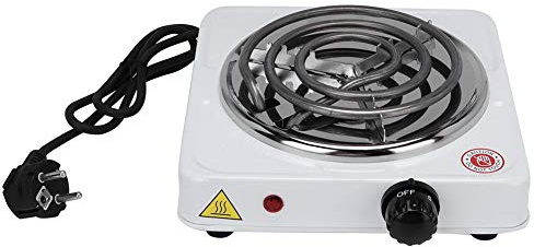Mini Estufa Eléctrica con Calentador Doméstico, Placa Caliente de 1000W, Conveniente para Hacer café en la Oficina en Casa (Estándar europeo 220-240V)