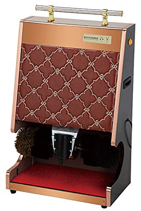 Skoputsmaskin Kommersiell automatisk skoputsningsmaskin, elektrisk induktionsskoputsare, E Polermaskin, Dubbelkombinationsborste, Enkel rengöring, Polermaskin