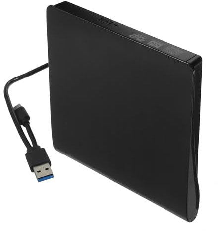 SECFOU External Cd Drive Dvd Burner Dual Interface Type-c Stylish Optical Drive for Desktop