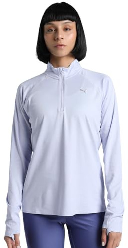 PUMA Damen Run Velocity CLOUDSPUN Oberteil M Cool Weather Heather Blue
