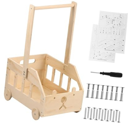 harayaa Babyparty-Kiste, Schrank-DIY-Aufbewahrungsbox, stabil, Babykorb mit Rollen, Babyparty-Geschenk für Neugeborene, frischgebackene Eltern