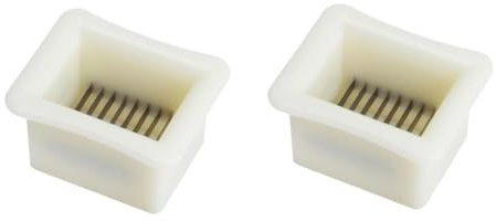 TOPBATHY 2pezzi Slicer Multifunzionale Acciaio Inossidabile per Fagiolini Utensile per Affettare Verdure Design Ergonomico per Preparazione Veloce e