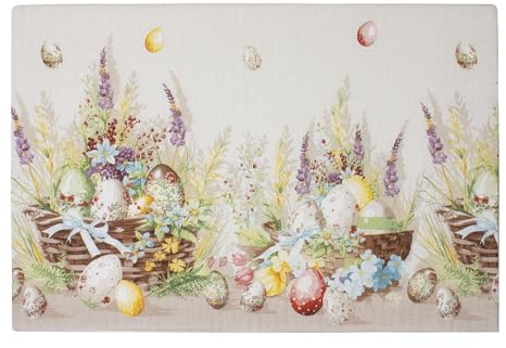 Nada Home Coprifornelli cucina Pasquale imbottito stampa digitale Pasqua in cotone 7064