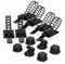 Organizador Cables, Sujeta Cables, Pack x12 Organizador Cables Escritorio,Cable Management, Cable Organizer, Sujeta Cables Adhesivos,Ordena y Protege Tus Cables en Casa o Oficina