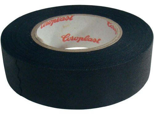 Nastro adesivo telato (L x P) 10 m x 19 mm Nero Tessuto in lana di cellulosa con rivestimento in acrilato 16781 Coroplas