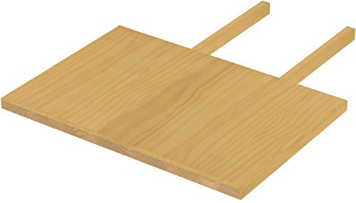 B.R.A.S.I.L.-Möbel Ansteckplatte 50x73 Eiche hell Rio Classico oder Rio Kanto - Pinie Tischverlängerung Echtholz - Größe & Farbe wählbar - für Esszimmertisch Holztisch Tisch ausziehbar