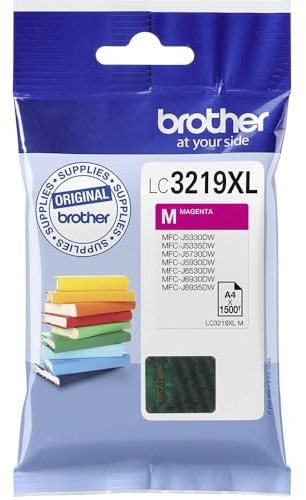 Brother BA76220 Original XL-Tintenpatrone LC-3219XLM magenta (für Brother MFC-J5330DW, MFC-J5335DW, MFC-J5730DW, MFC-J5930DW, MFC-J6530DW, MFC-J6930DW, MFC-J6935DW)
