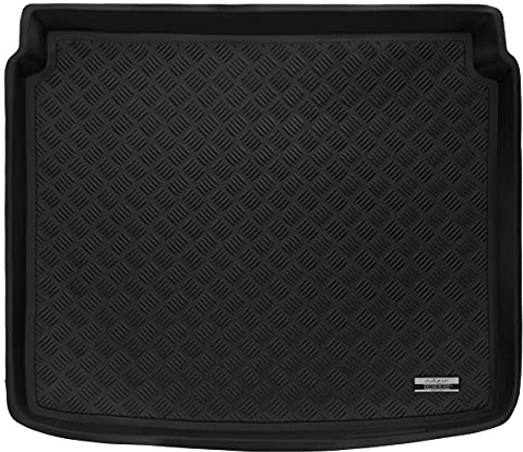AZUGA Kofferraumwanne für VW Tiguan ab 2007 (vertiefter Standardboden) | rutschhemmend, wasserdicht, geruchsneutral, hoher Rand, passgenau, Kofferraummatte, AZ10052535